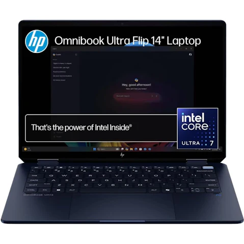 HP OmniBook X Flip 14 14-inch Intel Core Ultra 7-256V/16GB/512GB SSD Next Gen AI CoPilot+ PC 2-in-1 Laptop