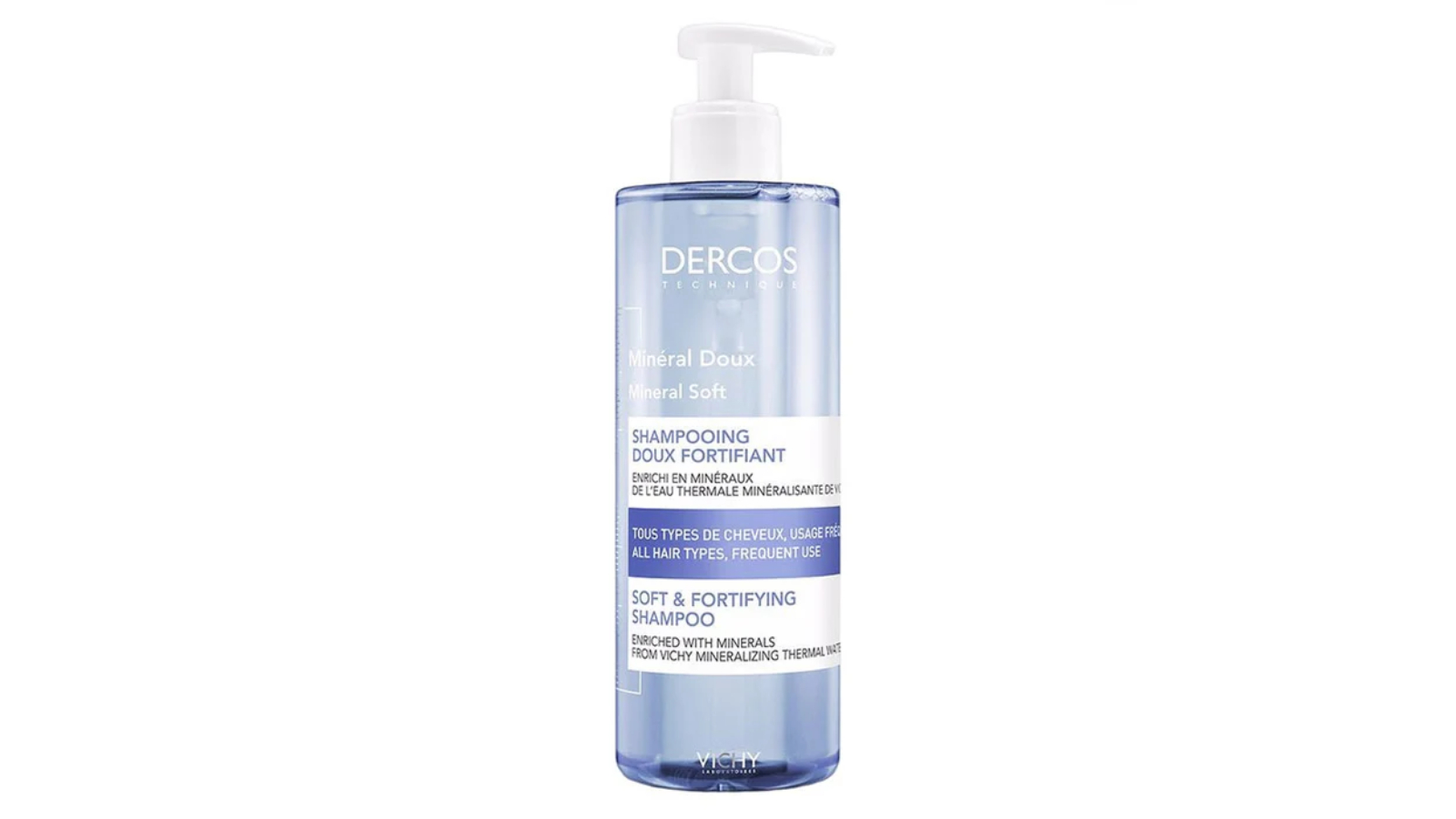 Dercos 400ml Mineral Soft Fortifying Shampoo