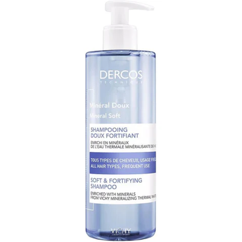 Dercos 400ml Mineral Soft Fortifying Shampoo