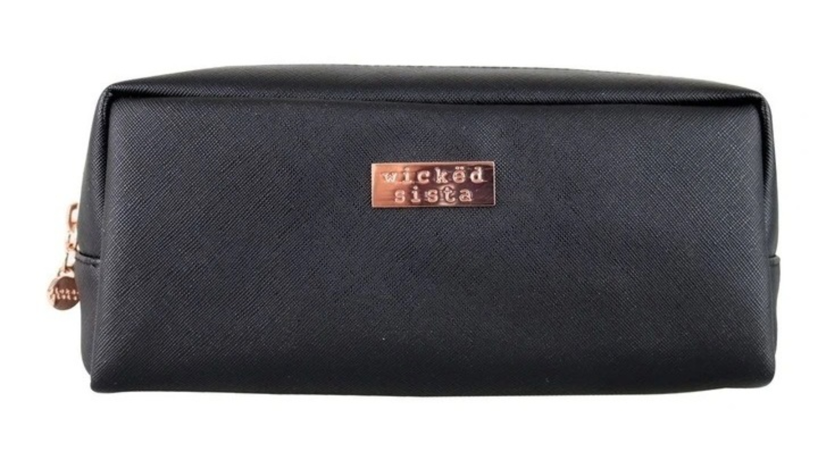Wicked Sista Black Premium Rectangular Cosmetic Bag