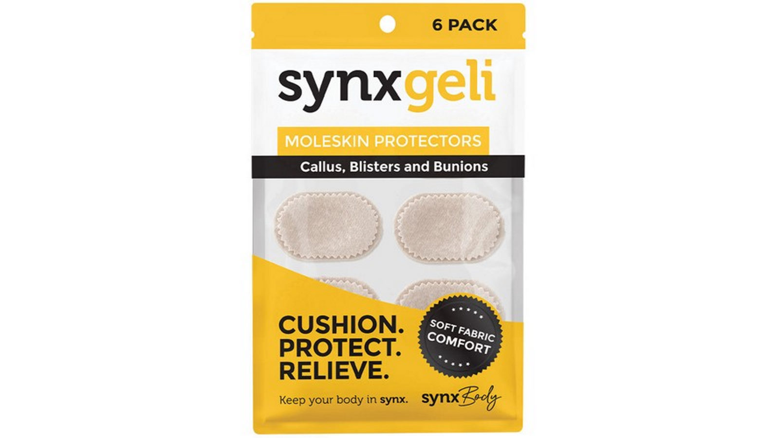 Synxgeli Moleskin Callus and Blister Protectors