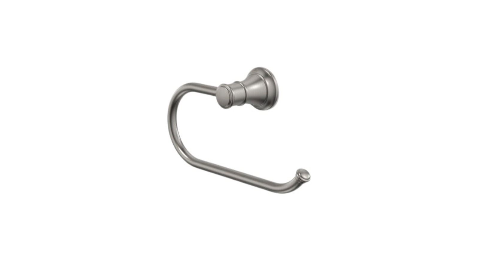 Caroma Riviere Toilet Roll Holder - Brushed Nickel
