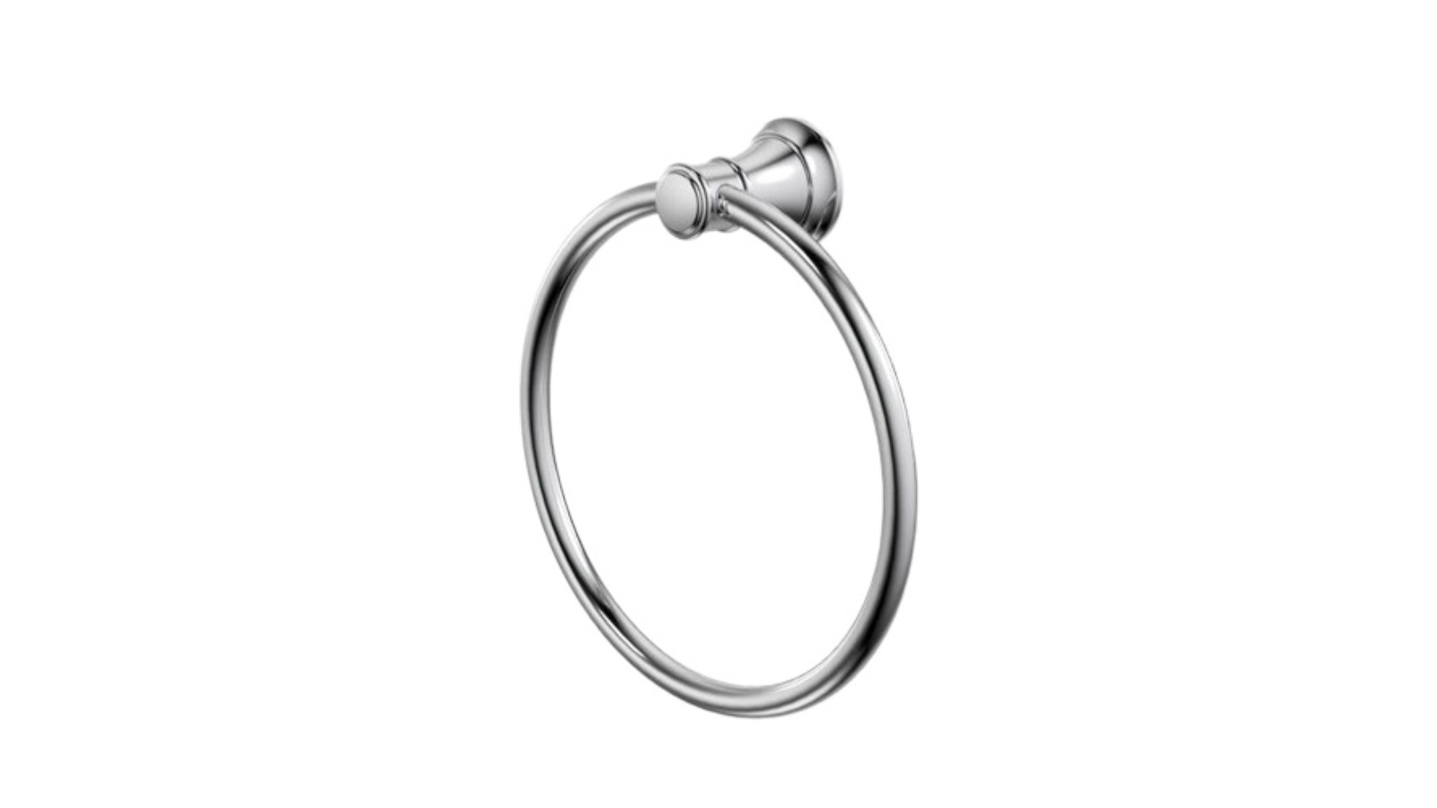 Caroma Riviere Hand Towel Ring - Chrome