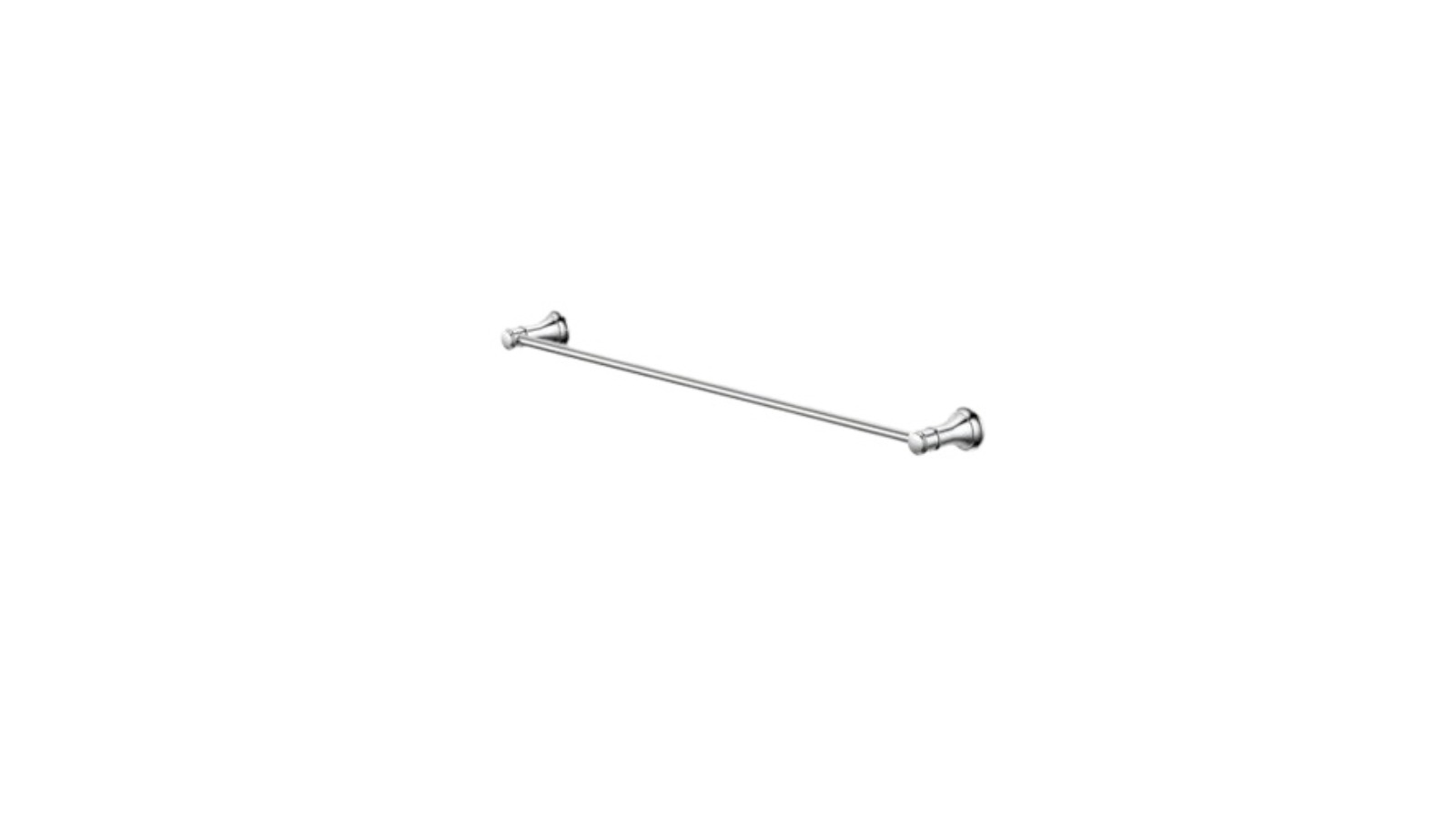Caroma Riviere 600mm Single Towel Rail - Chrome