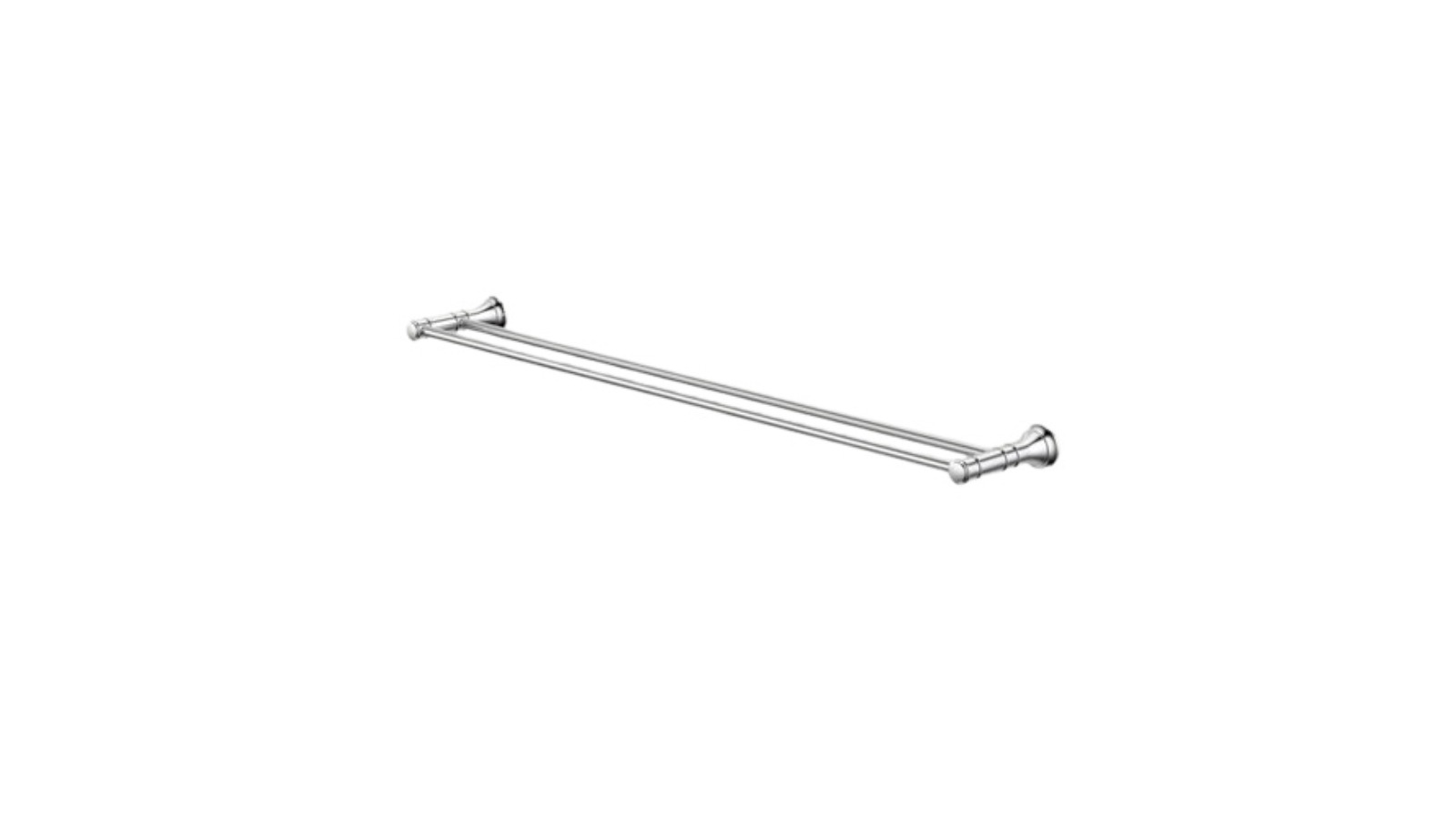 Caroma Riviere 800mm Double Towel Rail - Chrome