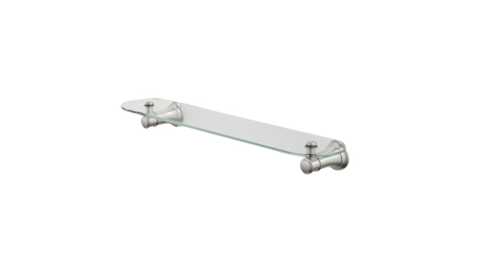 Caroma Riviere Bathroom Shelf - Brushed Nickel