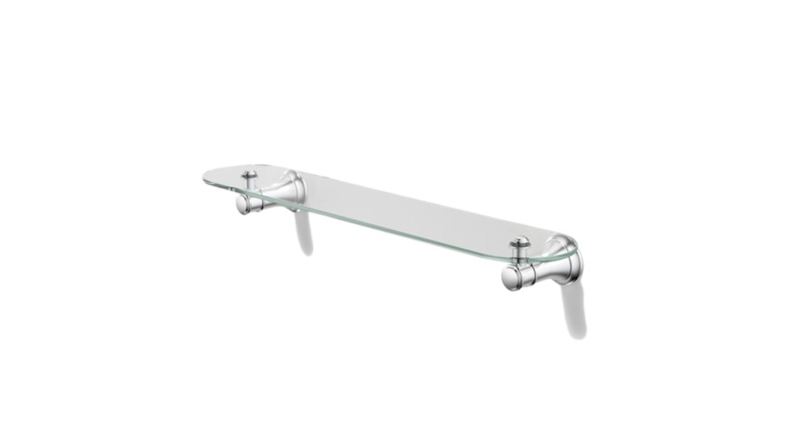 Caroma Riviere Bathroom Shelf - Chrome