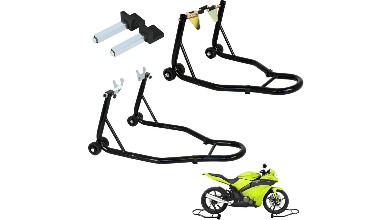Advwin Motorcycle Stand Front Rear Lift 500kg U+L Fork Stand