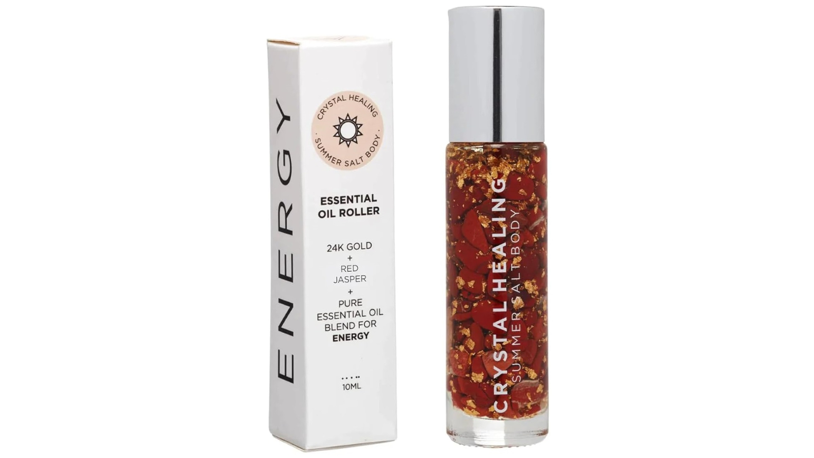 Summer Salt Body 10ml Roller Energy Red Jasper Essential Oil