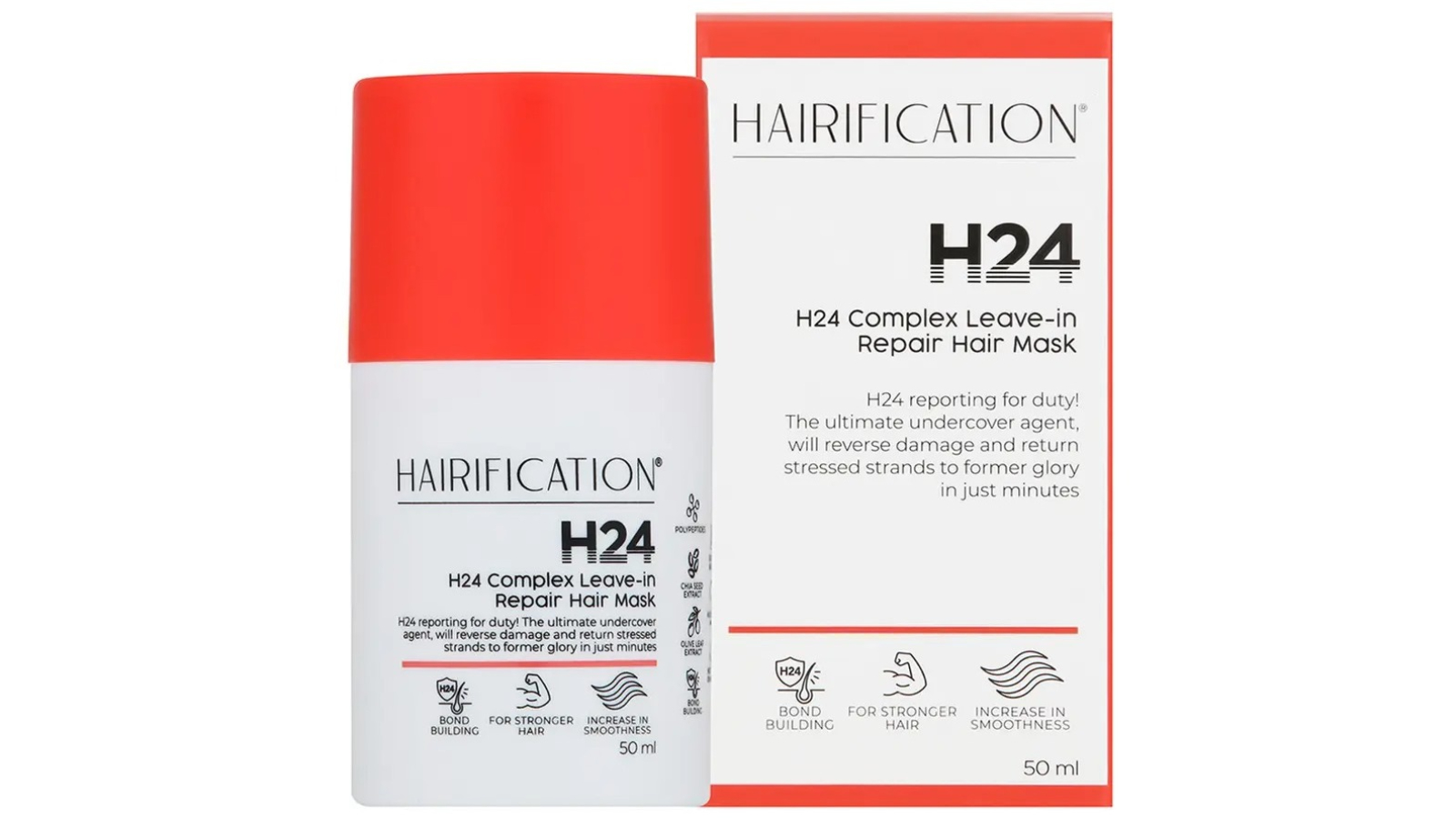 Hairification 50ml H24 Complex Leave in Mask