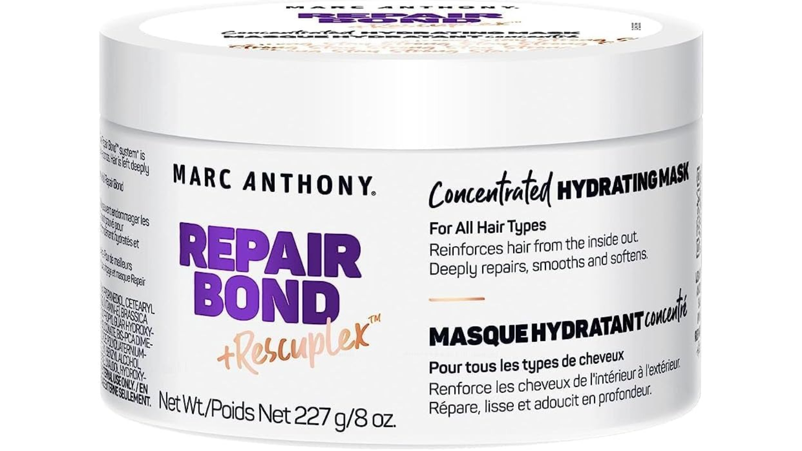 Marc Anthony Repair Bond and Rescuplex Mask