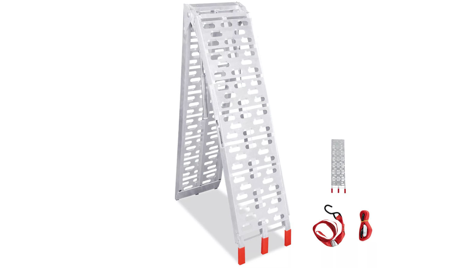 Advwin 2.3m Loading Ramp Folding Aluminium ATV Trailer Ramp - 340kg
