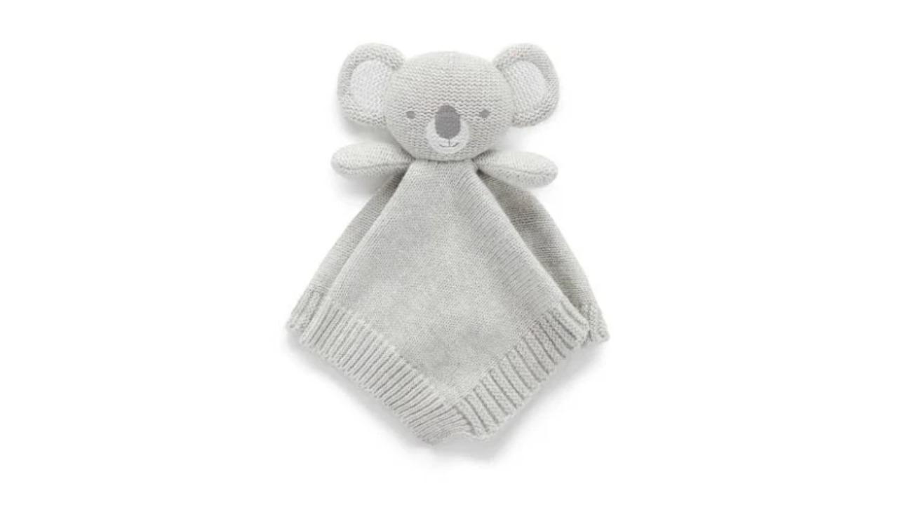 Purebaby Knitted Koala Comforter