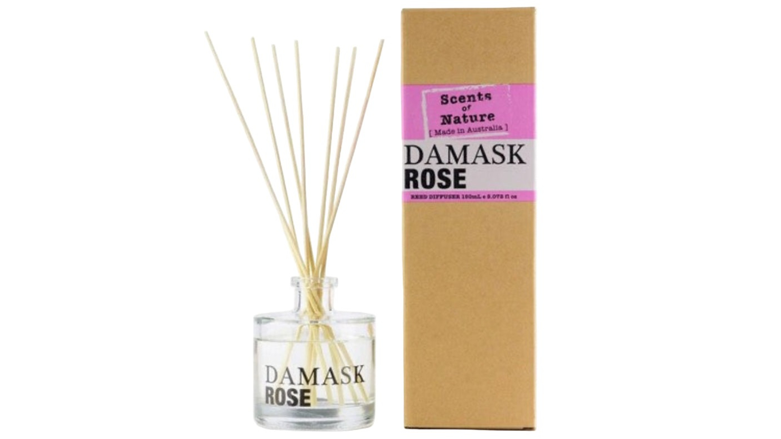 Tilley 150ml Damask Rose Scents of Nature Reed Diffuser