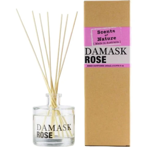 Tilley 150ml Damask Rose Scents of Nature Reed Diffuser