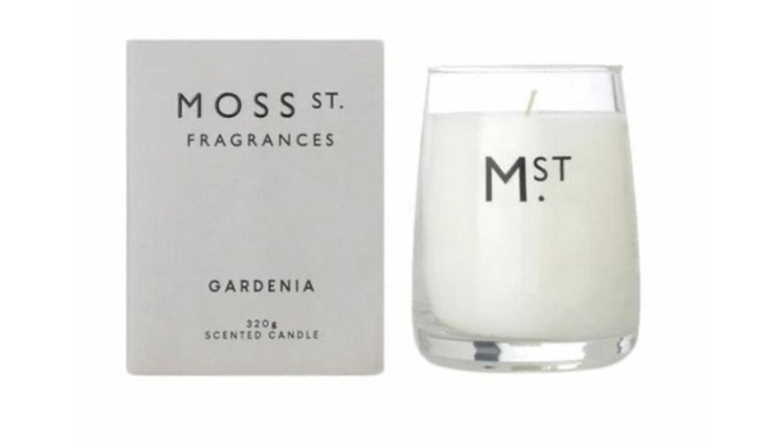 Moss St. Fragrances Gardenia Soy Candle