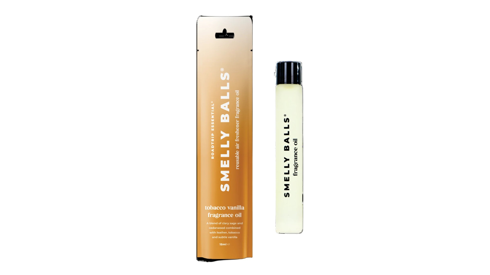 Smelly Balls Tobacco Vanilla Fragrance Oil Reusable Car Freshener