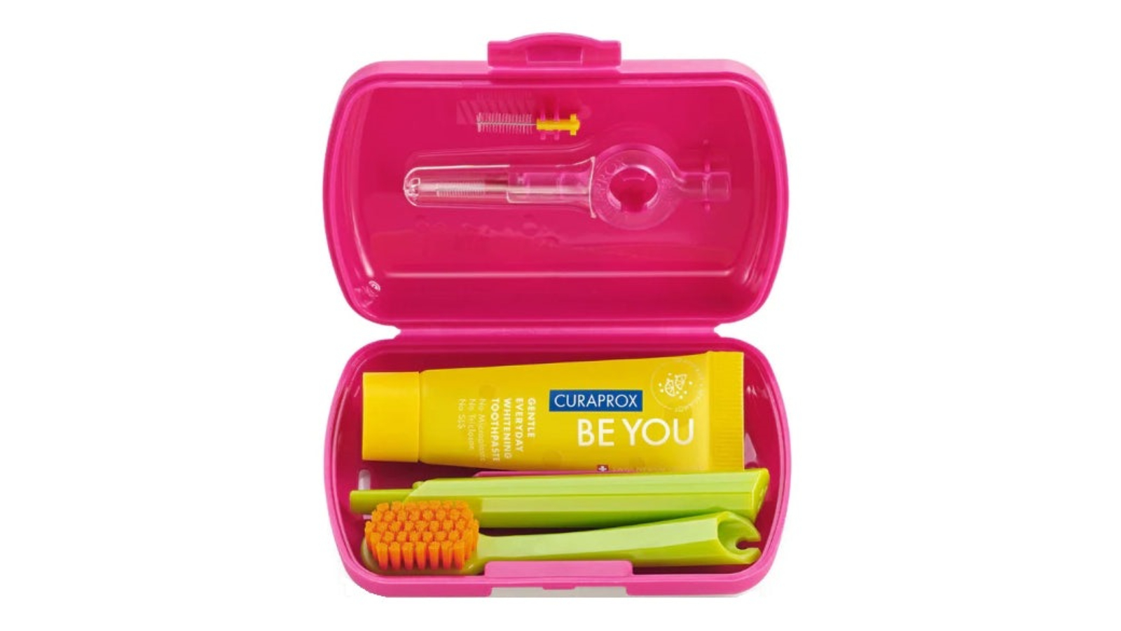 Curaprox Magenta Travel Set