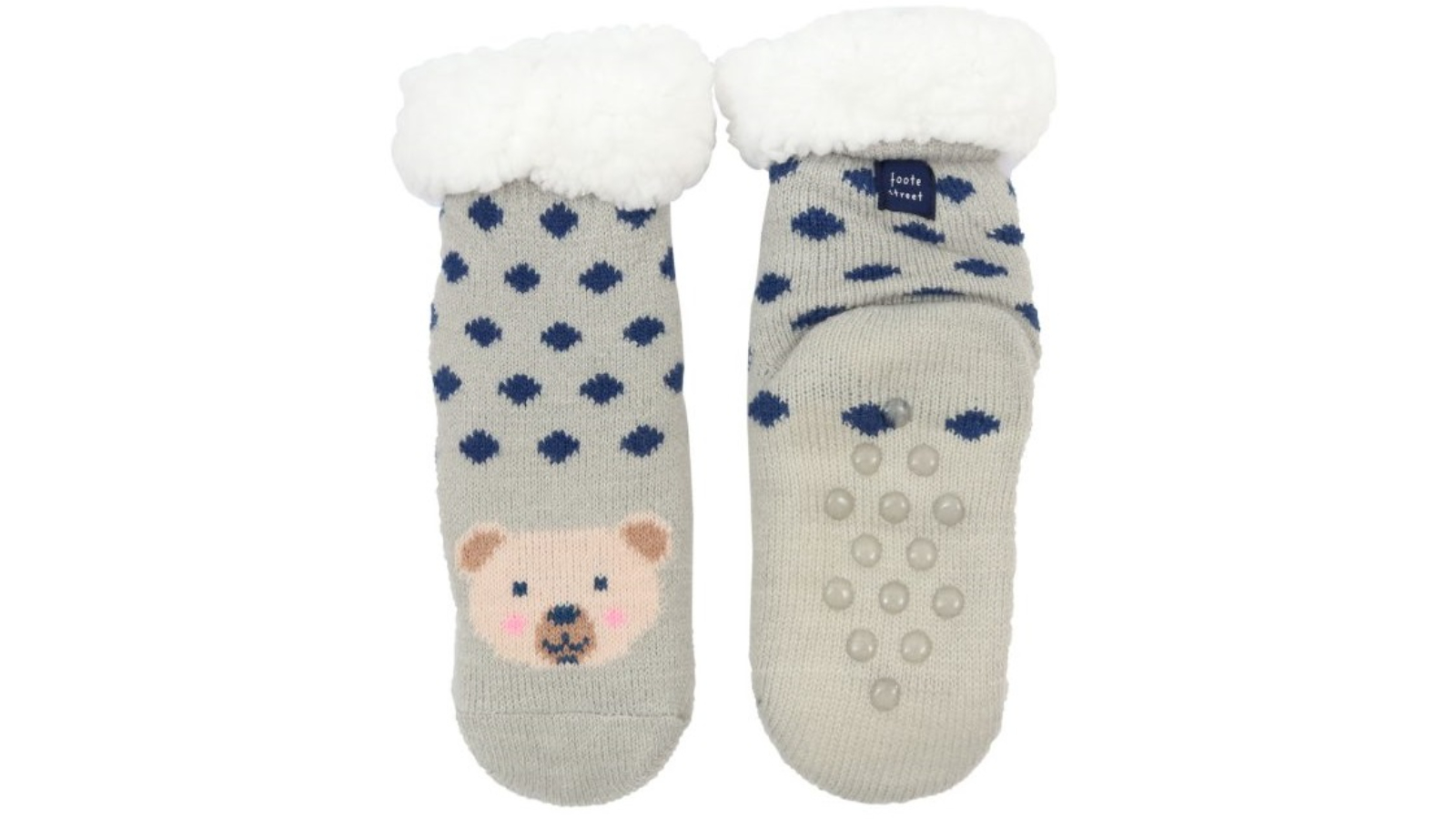 Wicked Sista Bear Slipper Sock