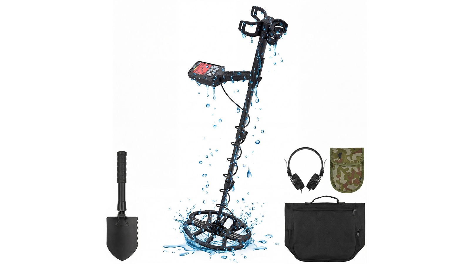 Advwin 5-Mode Waterproof Coil Metal Detector