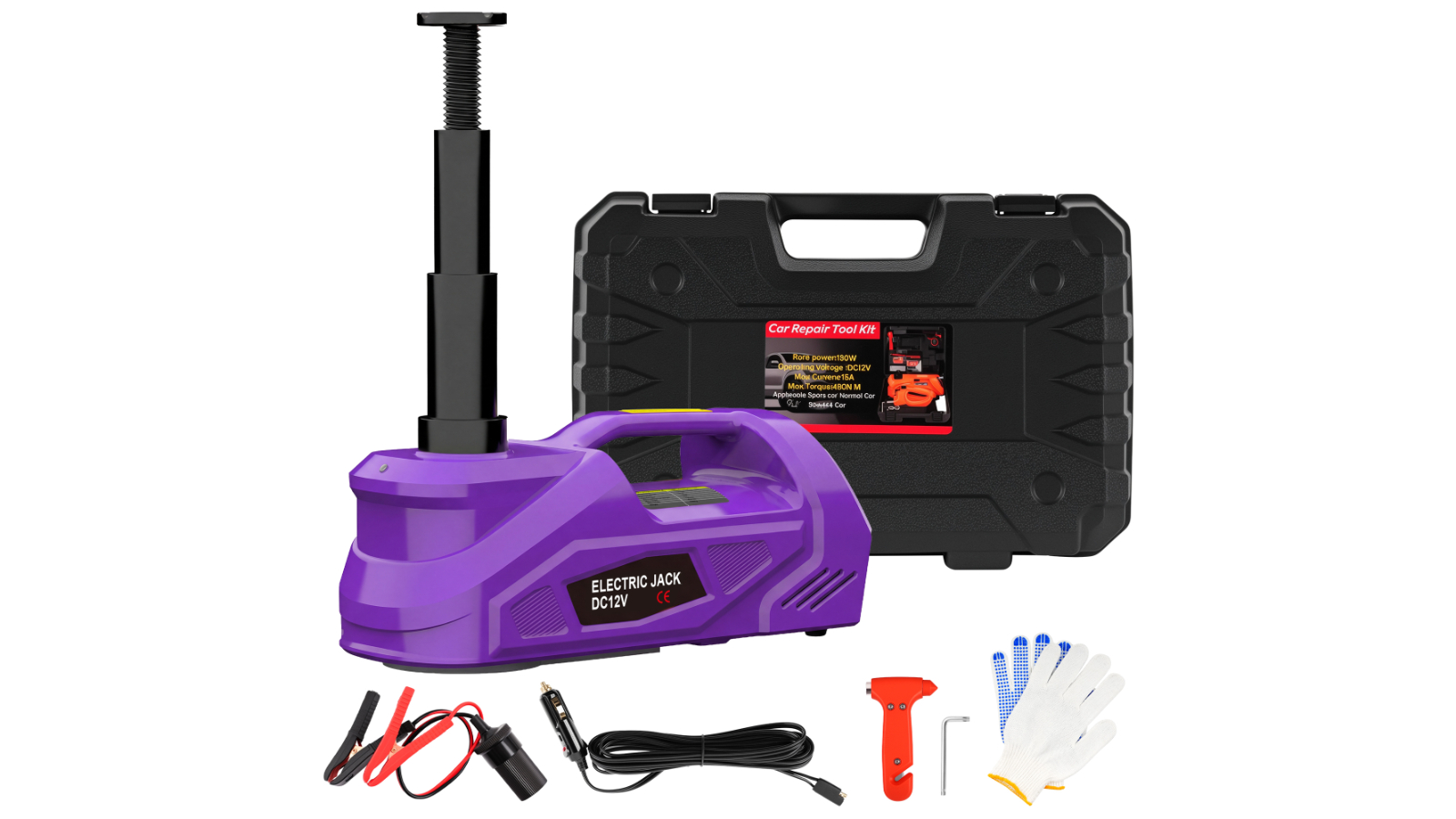 Advwin Electric Car Jack - Purple