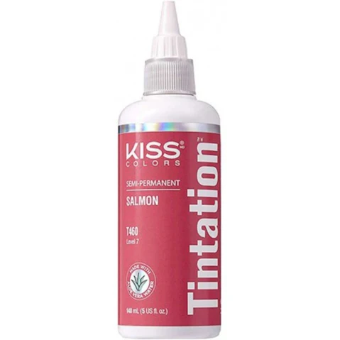 Kiss Colors 145ml Tintation Semi Permanent Hair - T460 Salmon