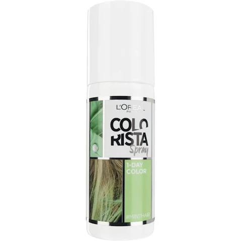 L'Oreal Colorista 30ml Hair Makeup Temporary Blonde Hair Colour Spray - Metallic Blue