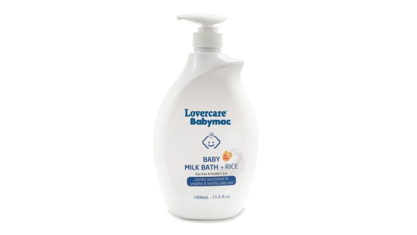 Lovercare Babymac Baby Milk Bath Rice - 1000ml