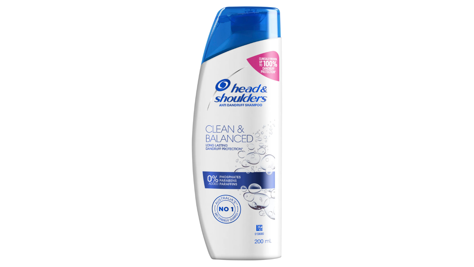 Head and Shoulders 200ml Clean Balanced Anti-Dandruff Shampoo