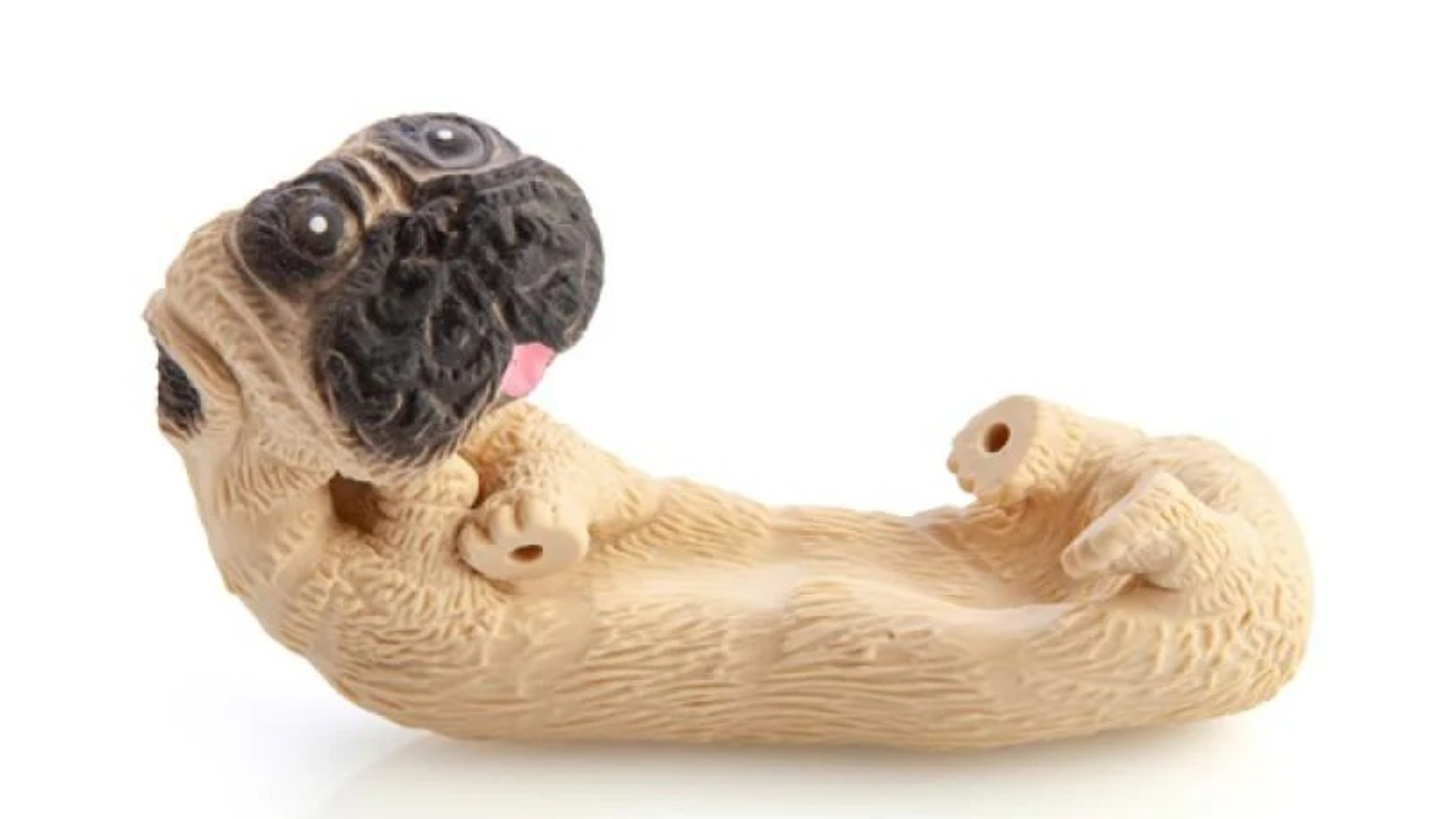 Pullie Pal Pug Interactive Squeaky Tug Dog PlushToy