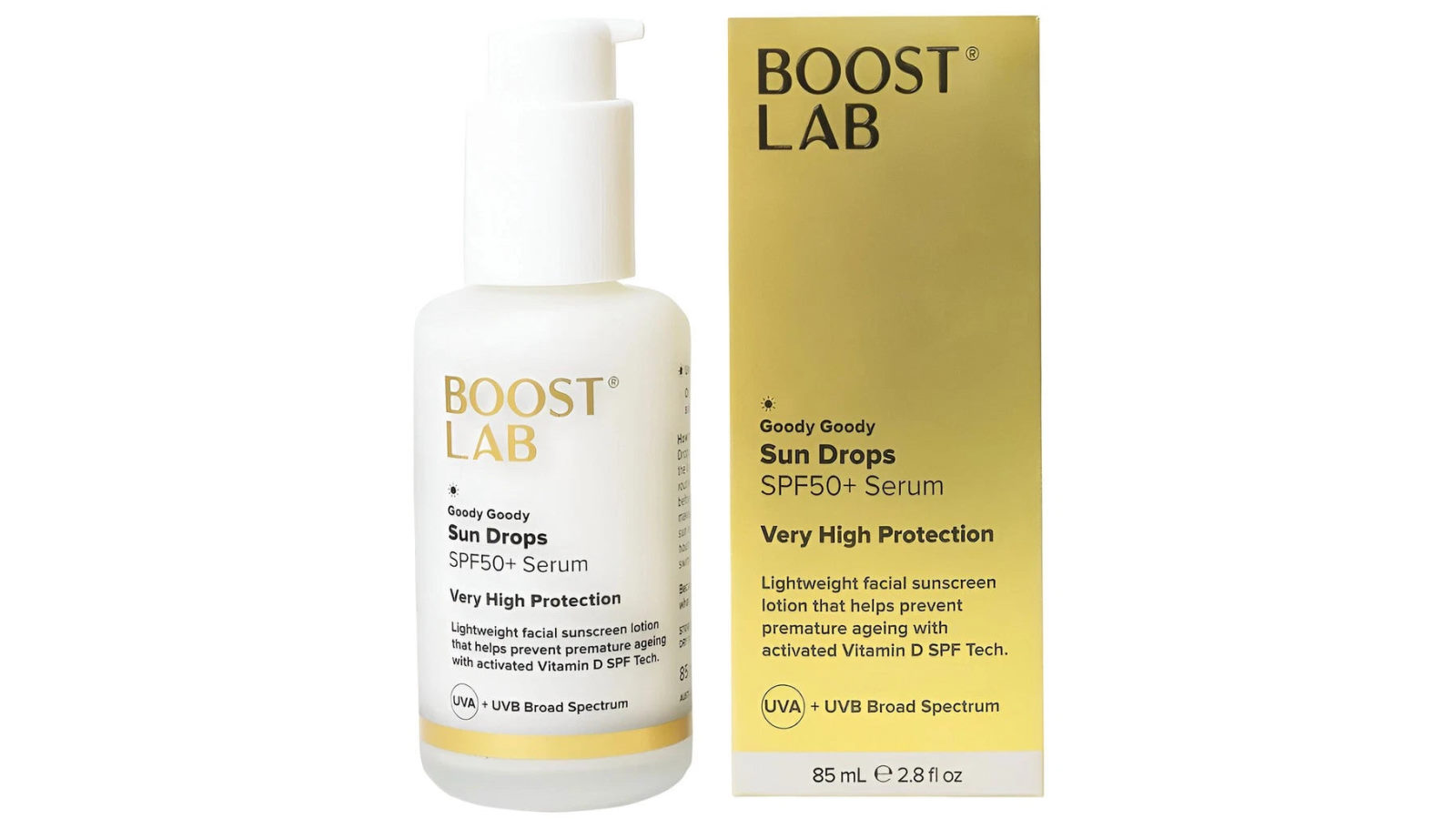 Boost Lab 85ml Goody Goody Sun Drops SPF 50 plus Serum