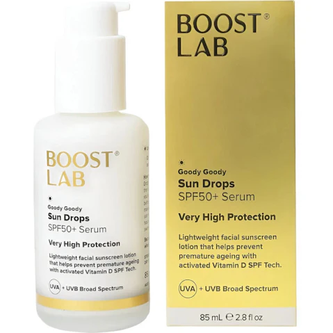 Boost Lab 85ml Goody Goody Sun Drops SPF 50 plus Serum