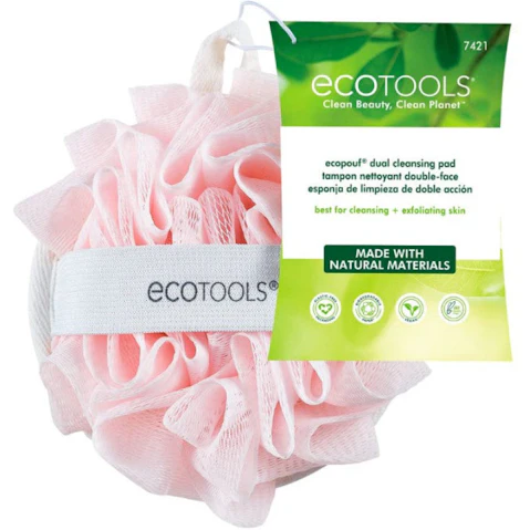 Eco Tools Dual Cleansing Pad - Pink