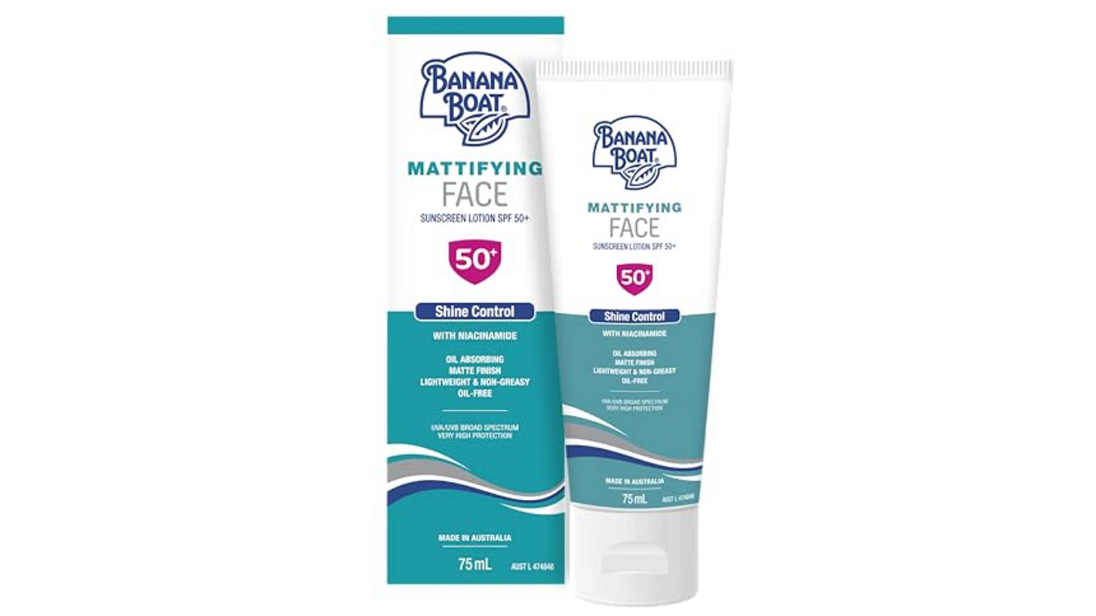 Banana Boat 75ml Simply Protect Sensitive Face Sunscreen Lotion Spf 50 Plus