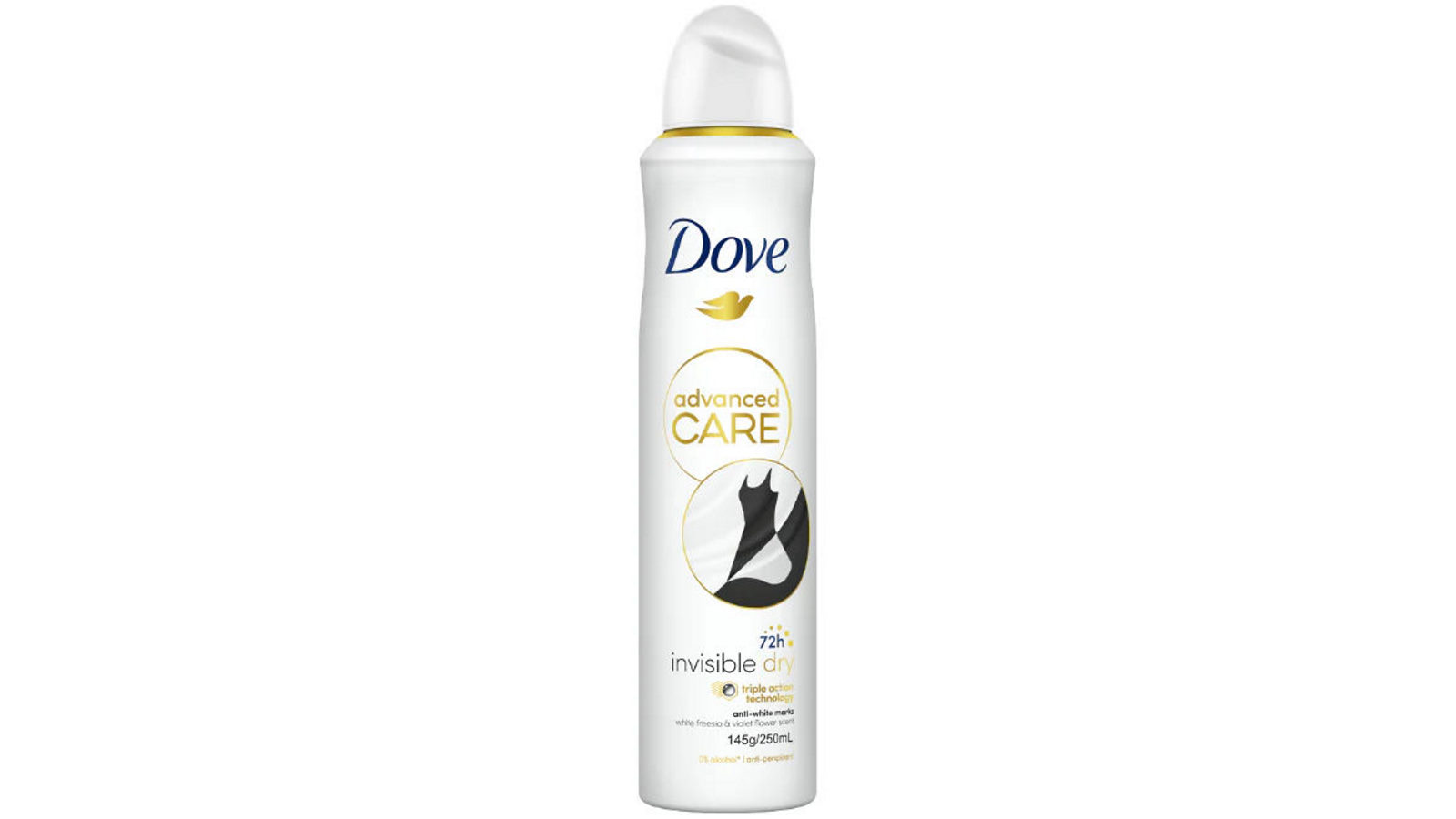 Dove 250ml Advanced Invisible Dry