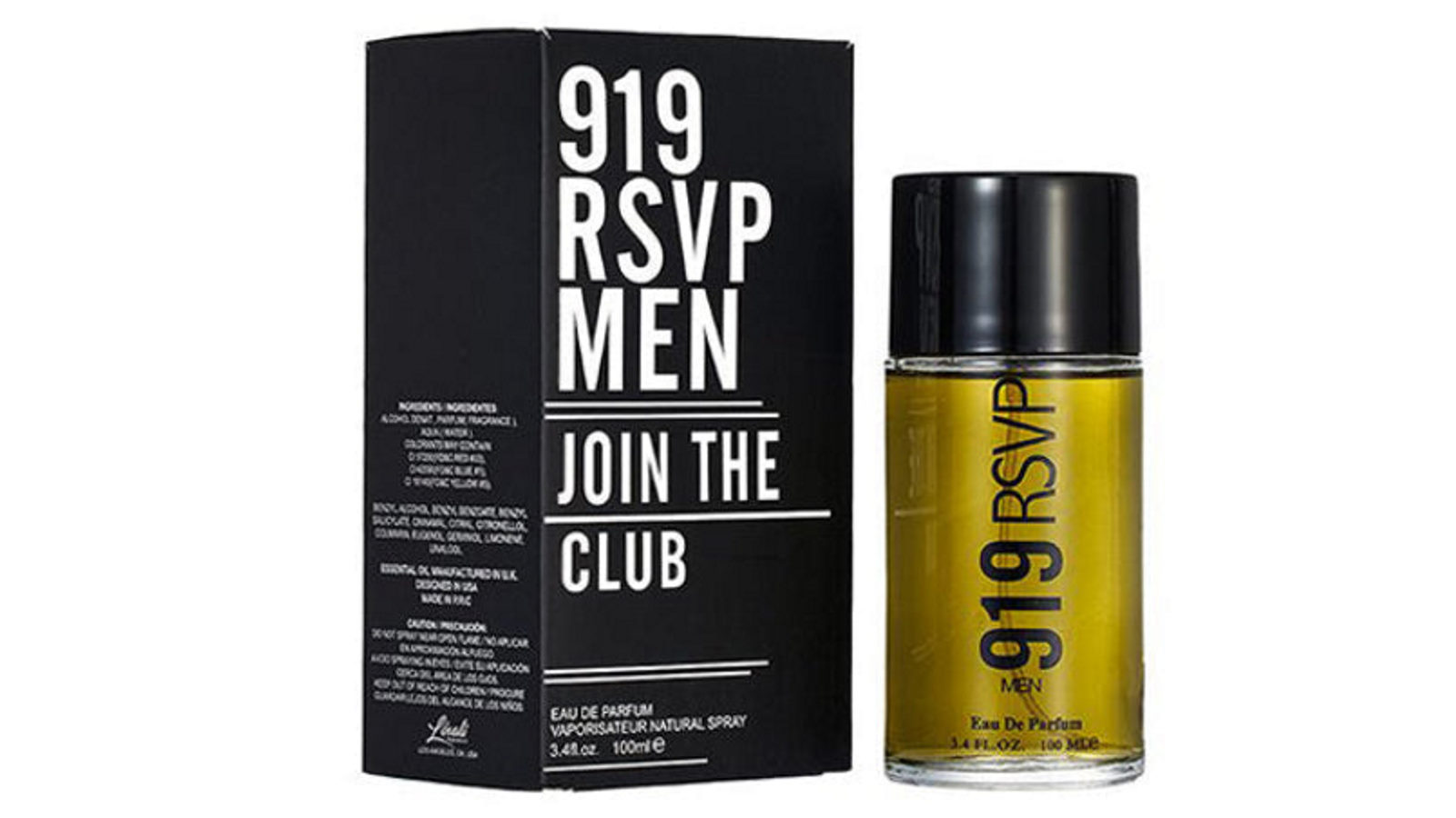Lovali 919 Vip Join The Club EDT For Men - 100ml