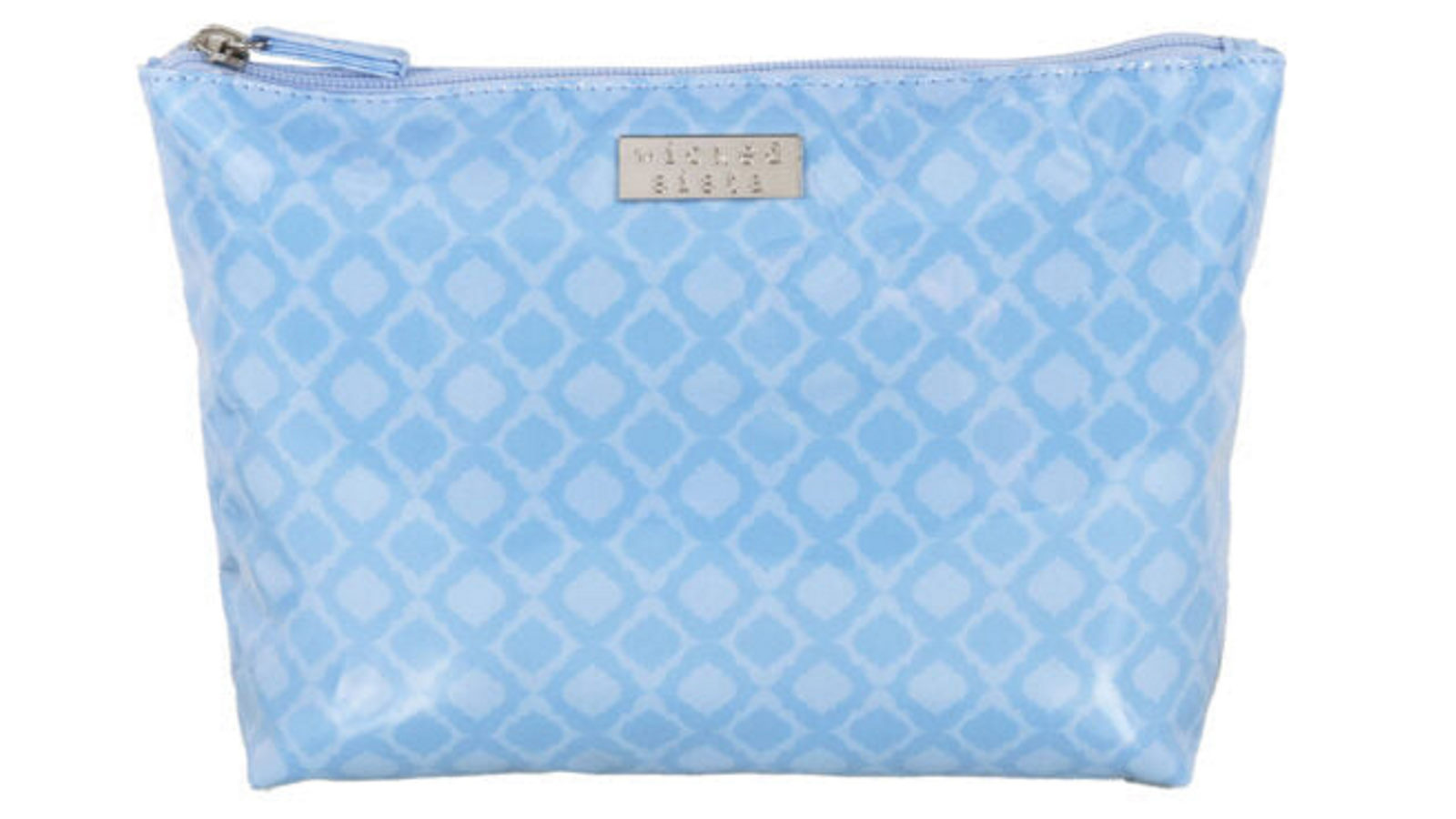 Wicked Sista Retro Geo Medium Soft ALine Cosmetic Bag