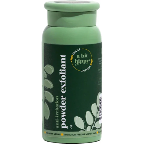 A Bit Hippy Powder Exfoliant For Face Brightening and Smoothing - 75g
