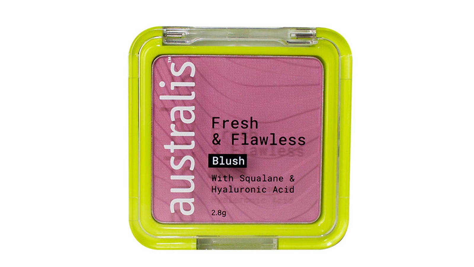Australis Fresh and Flawless Pressed Powder Blush in Delulu