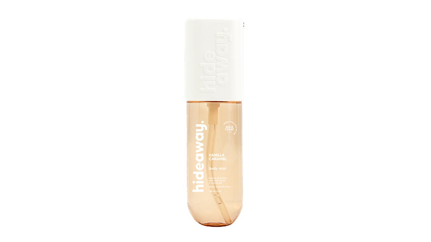Hideaway M001 Vanilla Caramel Body Mist - 90ml