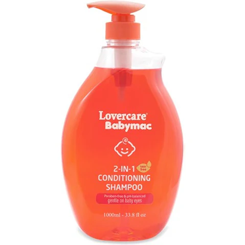 Lovercare Babymac 2-in-1 Conditioning Shampoo - 1000ml