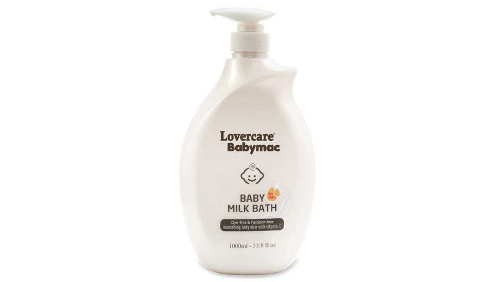 Lovercare 1000ml Babymac Baby Bath With Vitamin E