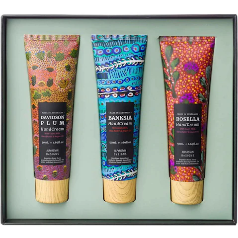 Alperstein Designs Hand Cream Trio - Davidson Plum, Banksia and Rosella