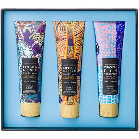 Alperstein Designs Hand Cream Trio - Finger Lime, Bottle Brush and Coastal Fig