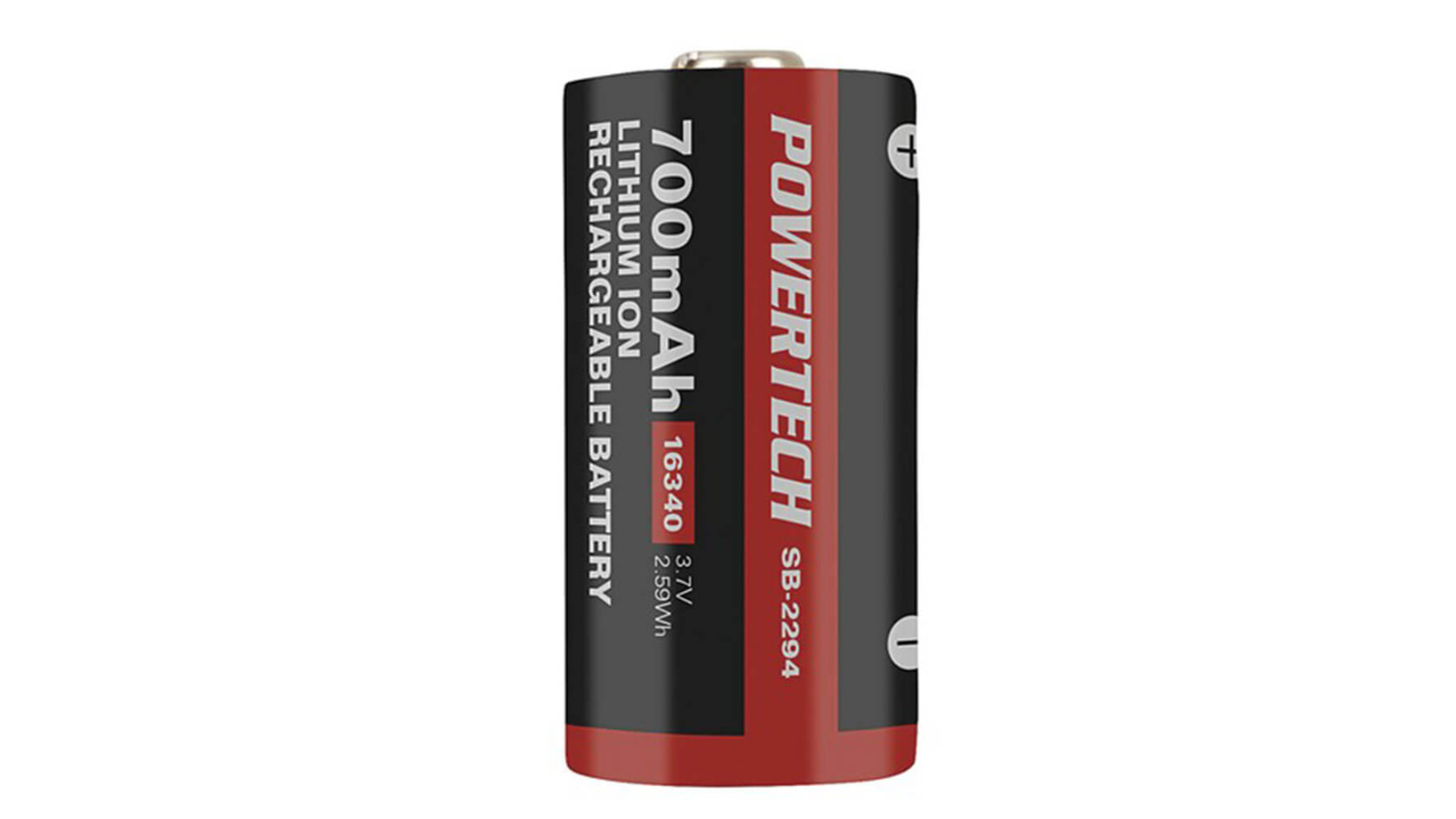 Latest Buys Pack of 4 3.7V 700mAh 16340 Rechargeable Lithium Battery