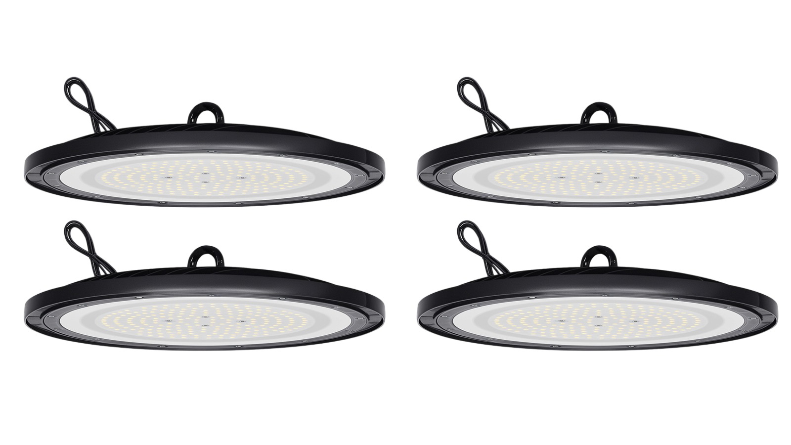 Advwin Pack of 4 300W Waterproof High Bay Light