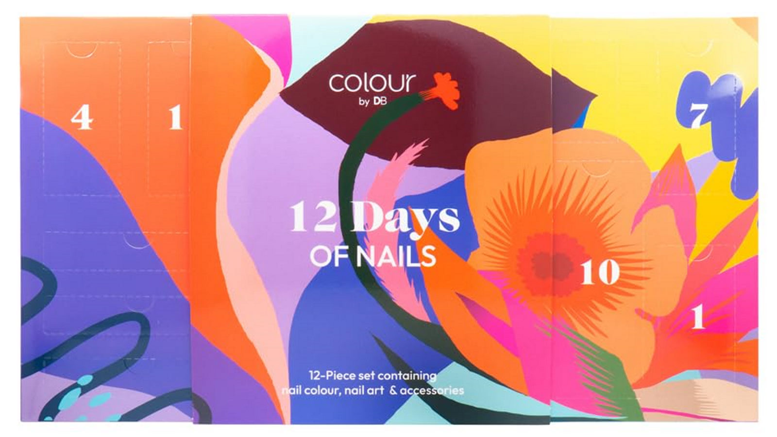 Designer Brands 12 Days Of Nails Advent Calendar 12 Piece Gift Set