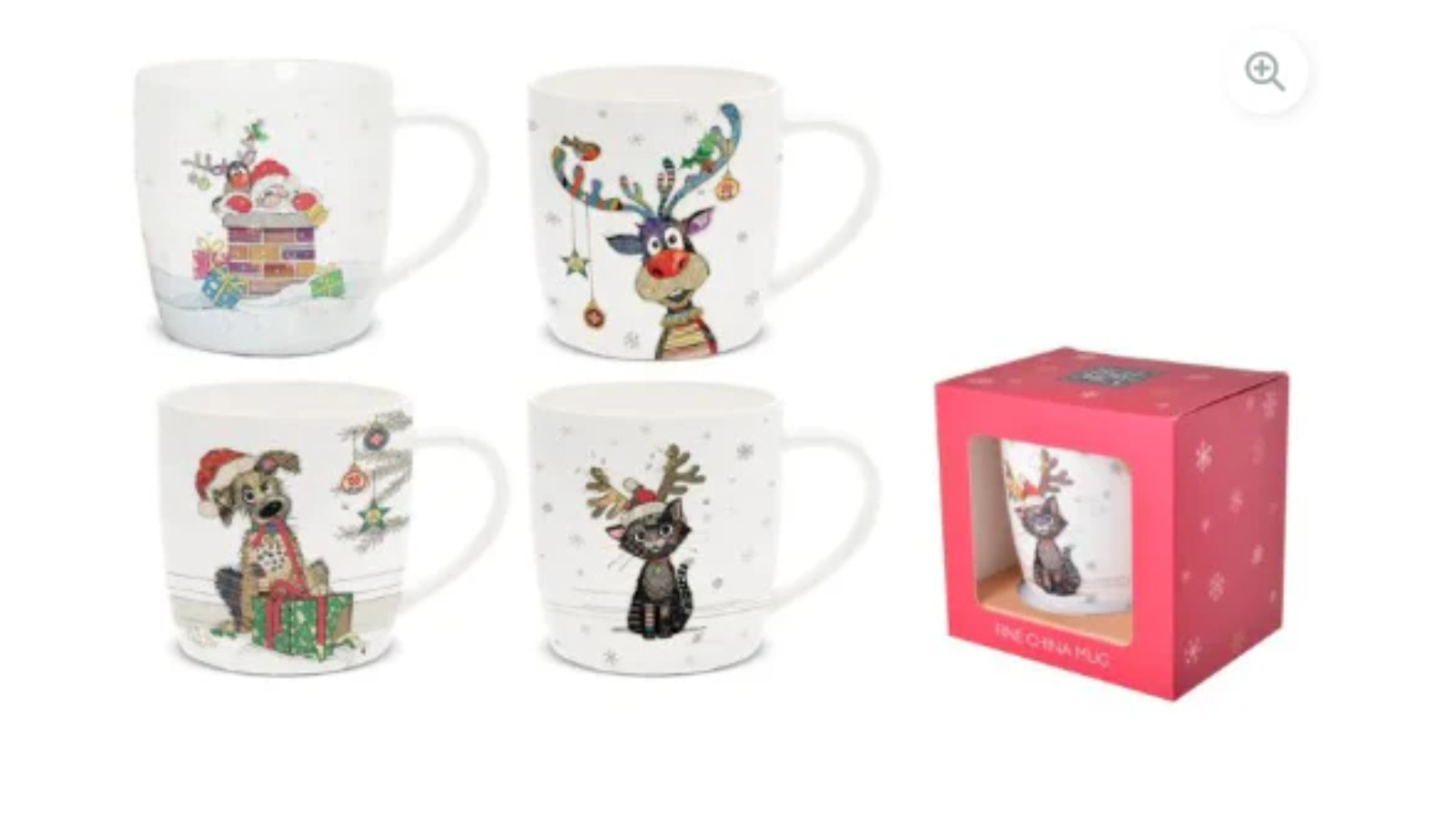 Bug Art Christmas Kooks Mug