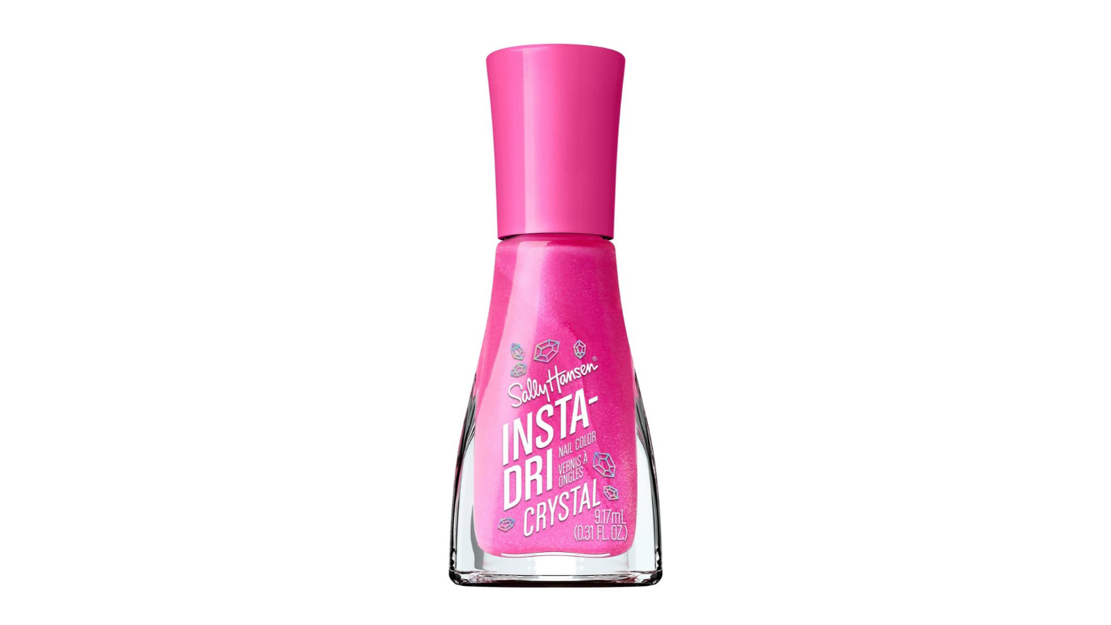 Sally Hansen Insta-Dri Crystal Nail Polish - 119 Pink Charm Stone
