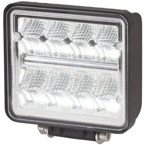 Square 5-inch LED Vehicle Floodlights 24W